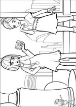 coloring page Barbie Thumbelina